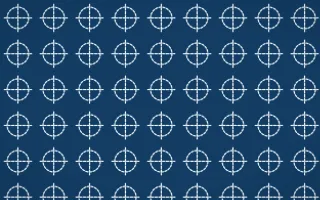 Côte d'Azur Stitch Crosses — dark blue and white sashiko background