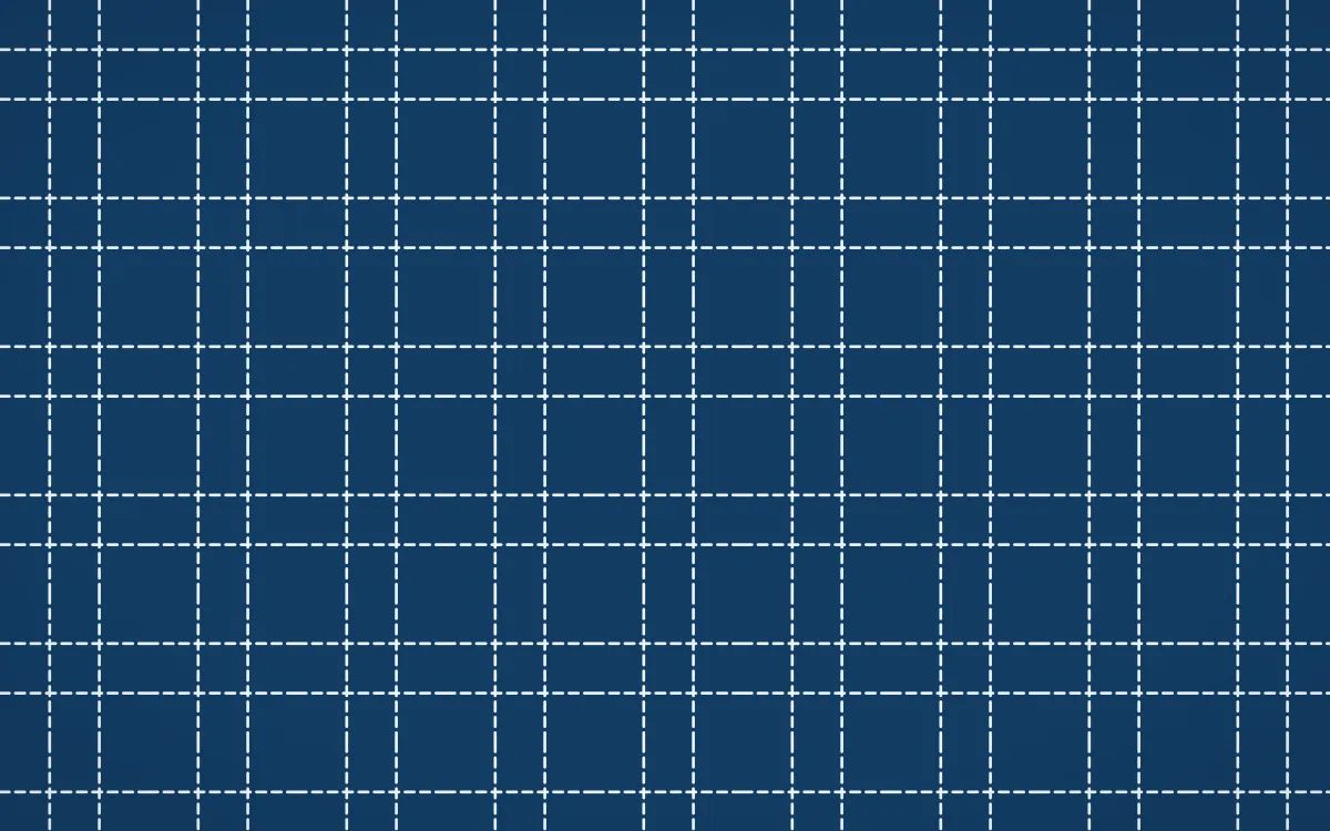 Côte d'Azur Stitch Grid — dark blue and white sashiko background