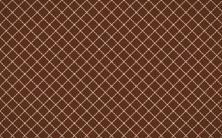 Sahara Dusk Stitch Diamonds — dark brown and beige sashiko background