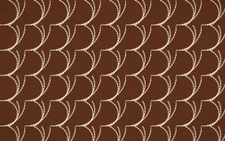 Sahara Dusk Stitch Fans — dark brown and beige sashiko background