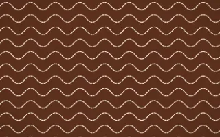 Sahara Dusk Stitch Waves — dark brown and beige sashiko background