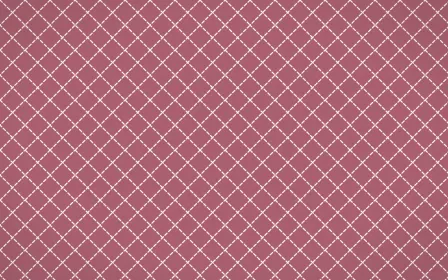 Sakura Paper Stitch Diamonds — colourful red and white sashiko background
