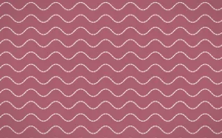 Sakura Paper Stitch Waves — colourful red and white sashiko background