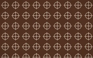 Santa Fe Adobe Stitch Crosses — dark brown and beige sashiko background