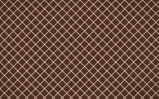 Santa Fe Adobe Stitch Diamonds — dark brown and beige sashiko background