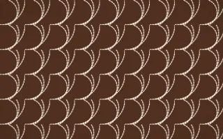 Santa Fe Adobe Stitch Fans — dark brown and beige sashiko background