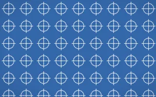 Santorini Stitch Crosses — colourful blue and white sashiko background