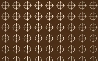 Savanna Clay Stitch Crosses — dark brown and beige sashiko background