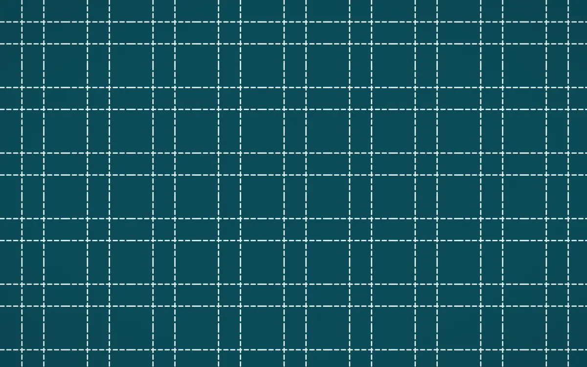 Tahiti Lagoon Stitch Grid — dark teal and white sashiko background