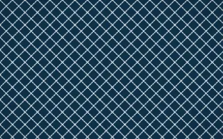 Titicaca Stitch Diamonds — dark blue and white sashiko background