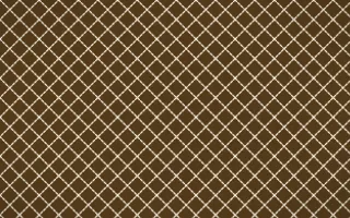Tuscany Sun Stitch Diamonds — dark brown and beige sashiko background