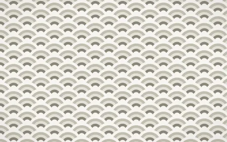 Athens Marble Fine Wave Crests — colourful yellow and white seigaiha background