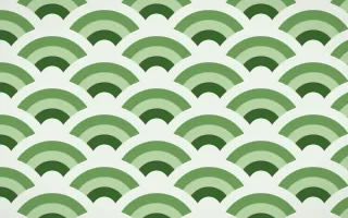 Emerald Isle Grand Wave Crests — colourful green and white seigaiha background