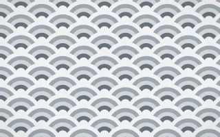 Paris Zinc Wave Crests — colourful blue and white seigaiha background