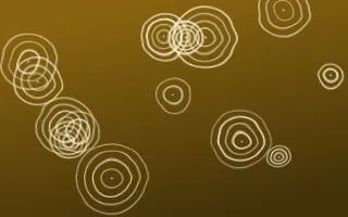 Accra Gold Shibori Rings — dark brown and beige shibori background