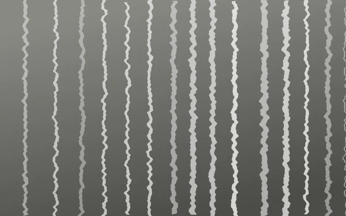 Alpine Chalk Shibori Folds — dark grey and white shibori background