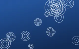 Bahia Blue Shibori Rings — dark blue and white shibori background