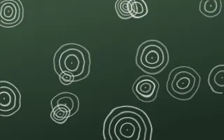 Bavarian Forest Shibori Rings — dark green and white shibori background