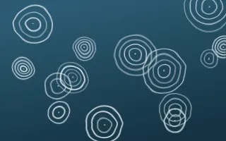 Bosphorus Shibori Rings — dark blue and white shibori background