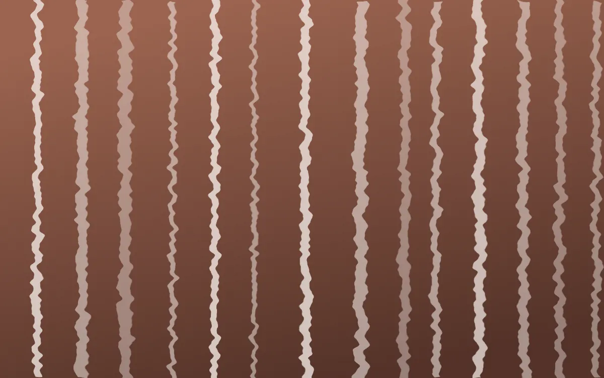 Budapest Rose Shibori Folds — dark orange, brown and white shibori background