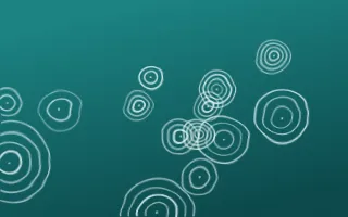 Cancún Surf Shibori Rings — dark teal shibori background