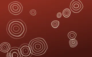 Cusco Weave Shibori Rings — dark red and beige shibori background
