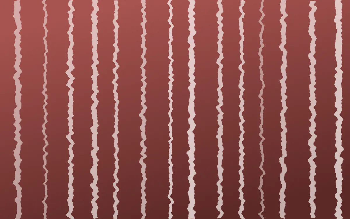 Damascus Rose Shibori Folds — dark red and white shibori background