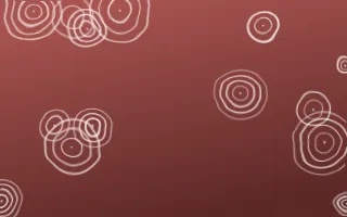 Damascus Rose Shibori Rings — dark red and white shibori background