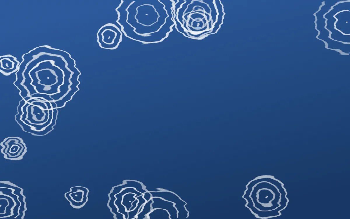 Delft Blue Shibori Rings — dark blue and white shibori background