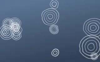 Fuji Mist Shibori Rings — dark blue and white shibori background