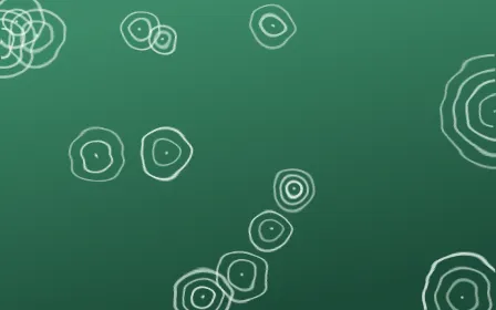 Hanbok Mint Shibori Rings — dark green and white shibori background