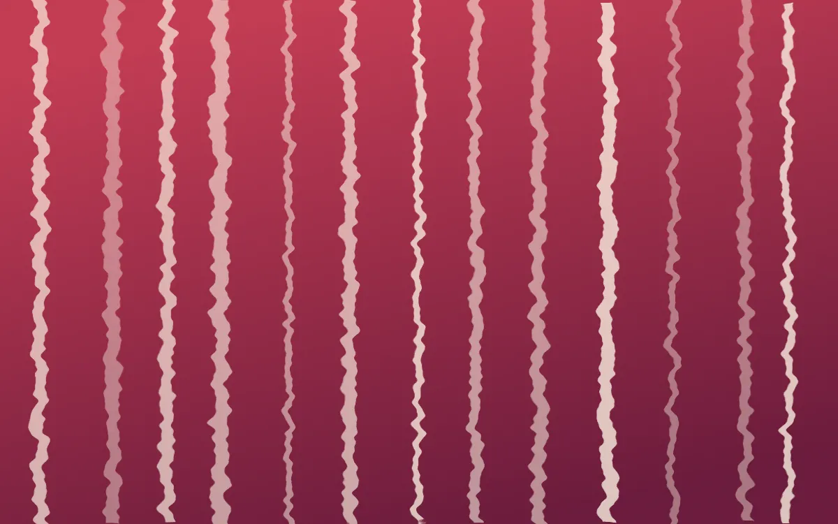 Island Punch Shibori Folds — dark red, pink and beige shibori background