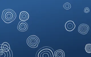 Iznik Blue Shibori Rings — dark blue and white shibori background