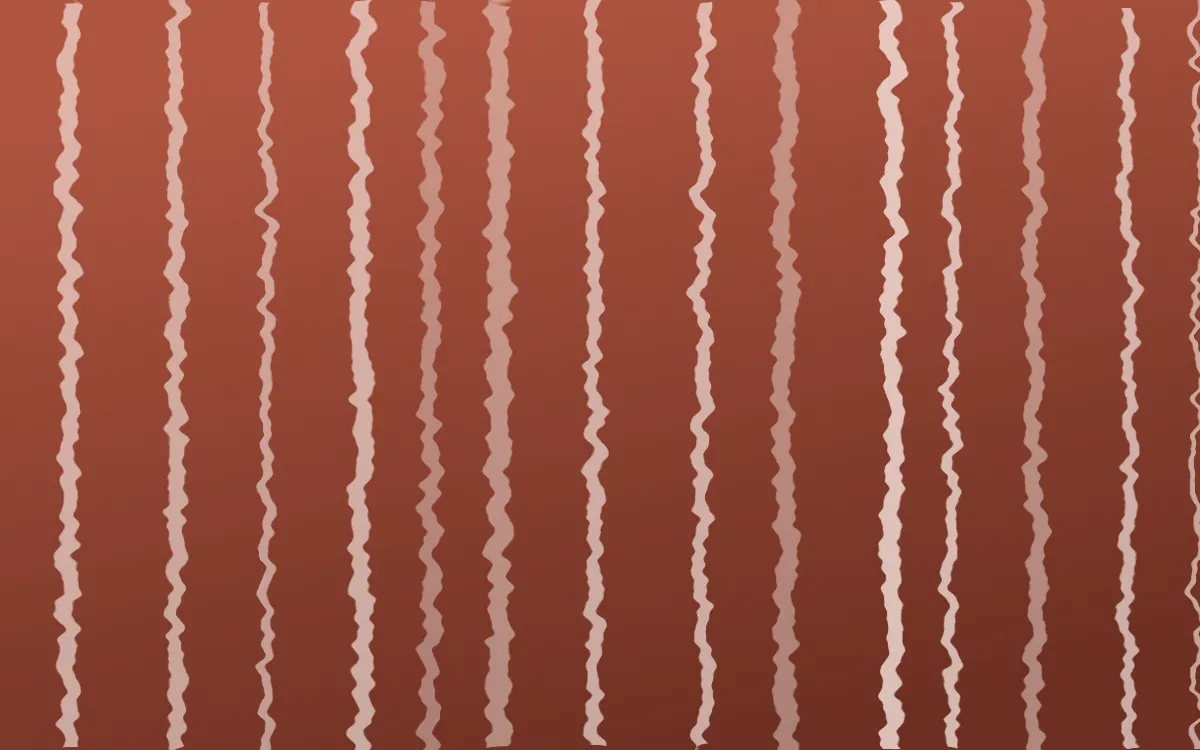 Jaipur Rose Shibori Folds — dark red, brown and orange shibori background