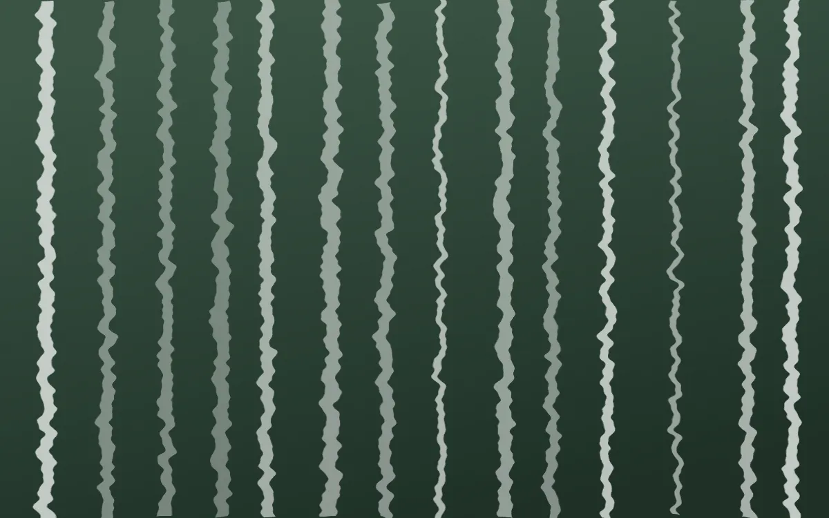 Kiwi Fern Shibori Folds — dark green and white shibori background