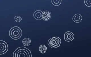 Kyoto Indigo Shibori Rings — dark blue and white shibori background