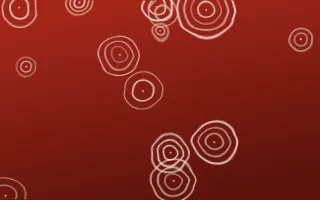 Lantern Festival Shibori Rings — dark red and orange shibori background