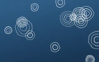 Lisbon Azul Shibori Rings — dark blue and white shibori background