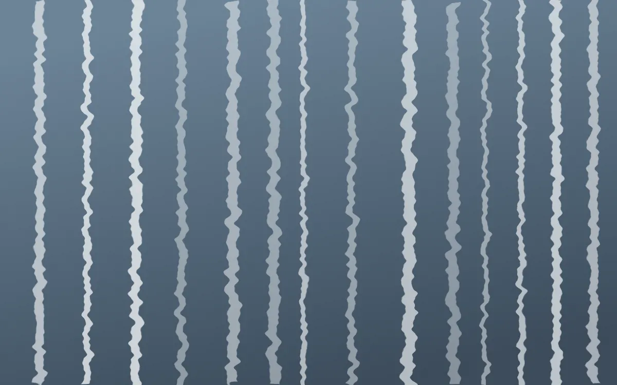 Montréal Hiver Shibori Folds — dark blue and white shibori background