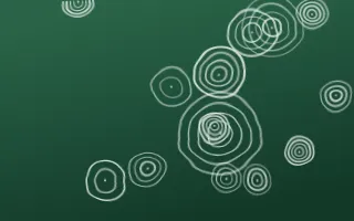 Persian Garden Shibori Rings — dark green and white shibori background