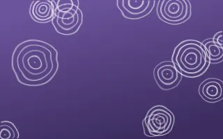 Provence Shibori Rings — dark purple and white shibori background
