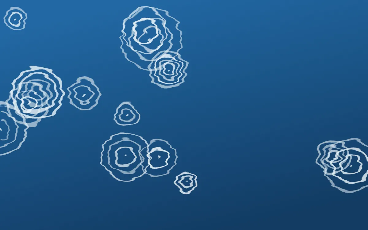 Côte d'Azur Shibori Rings — dark blue and white shibori background