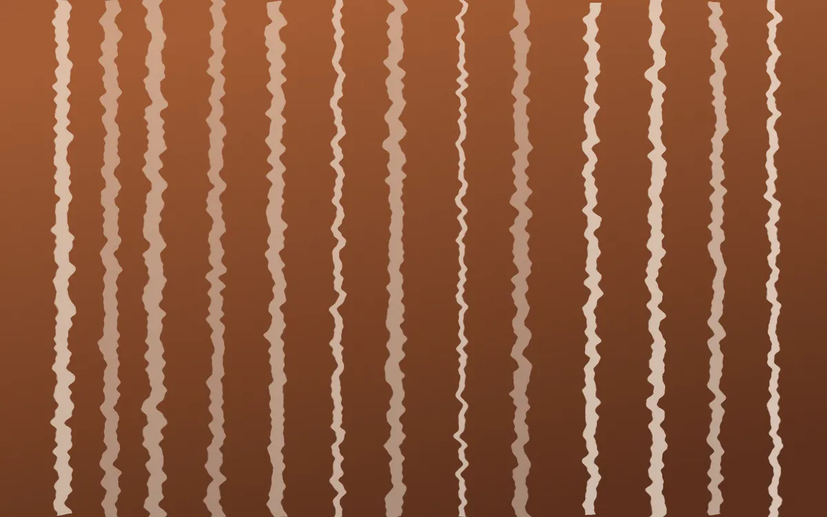 Sahara Dusk Shibori Folds — dark orange, brown and beige shibori background