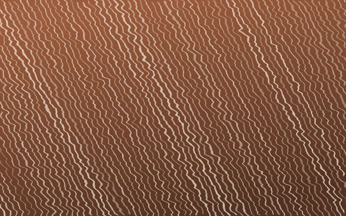 Santa Fe Adobe Arashi Shibori — dark orange, brown and beige shibori background