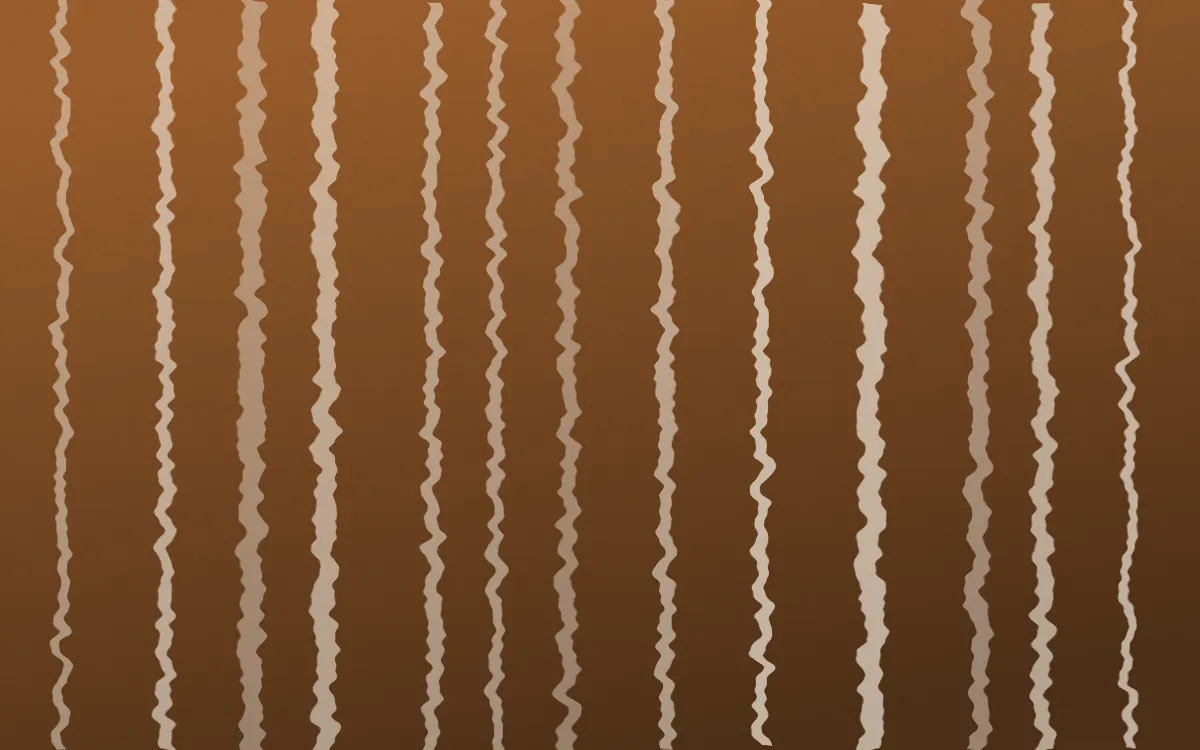 Savanna Clay Shibori Folds — dark brown and beige shibori background