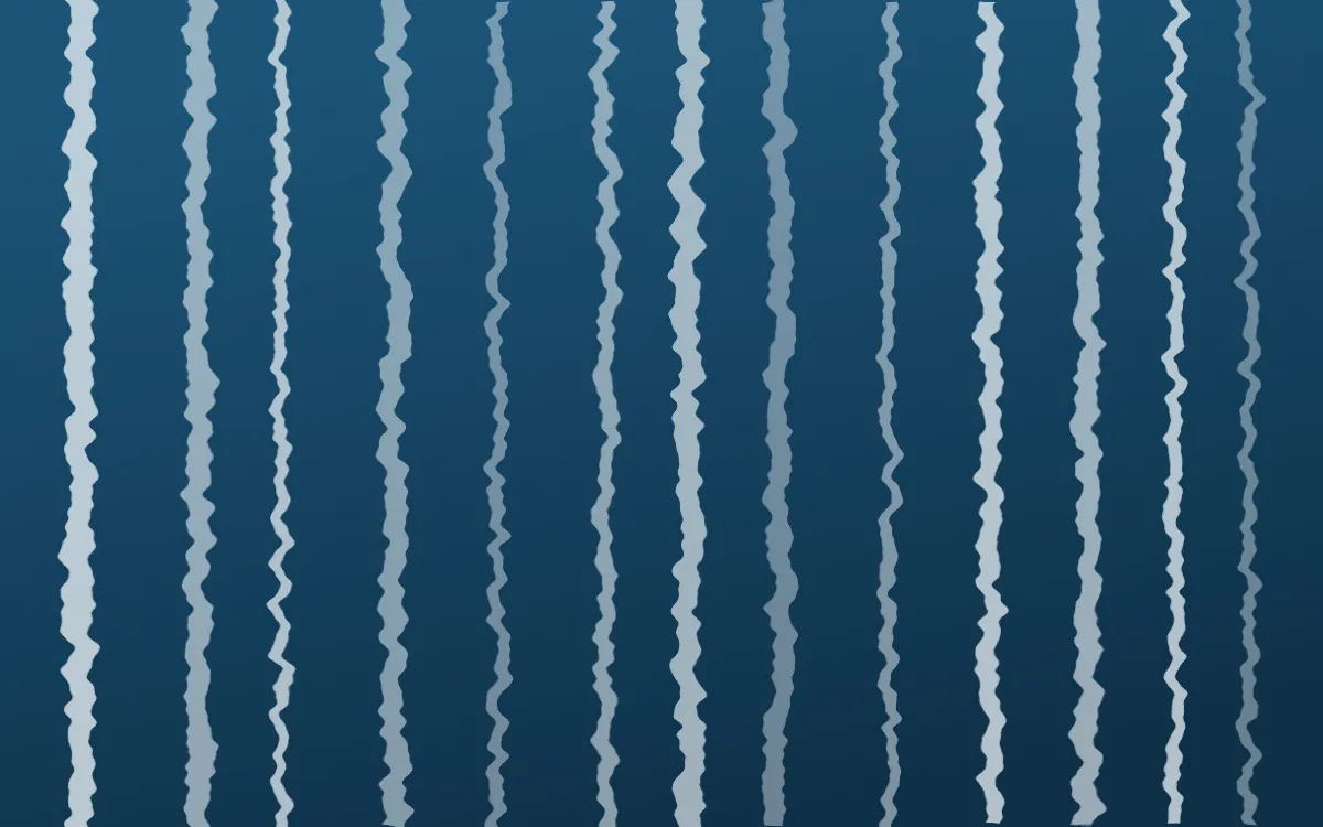 Titicaca Shibori Folds — dark blue and white shibori background