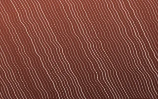 Venetian Rosso Arashi Shibori — dark brown, red and white shibori background