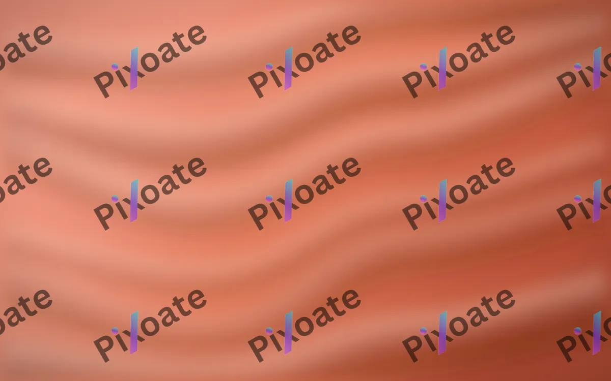 Coraline Drape — light orange and red silk background