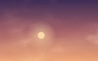 Dawn Flame — dark purple and orange sky background