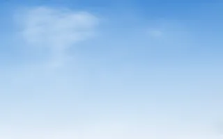 Summer Blue — light blue and white sky background